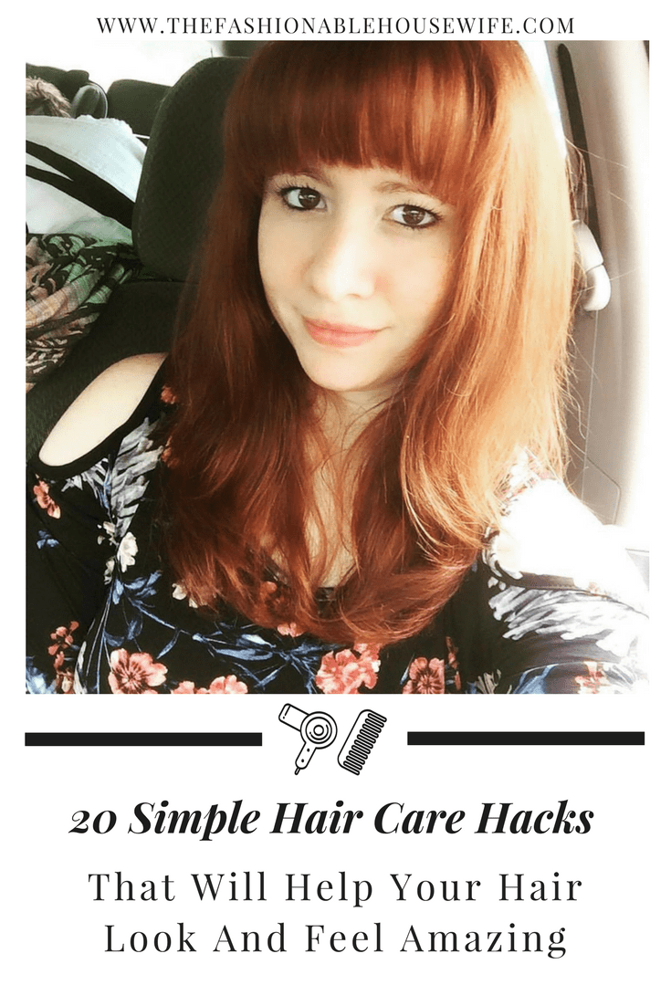 20 Simple Hair Care Hacks