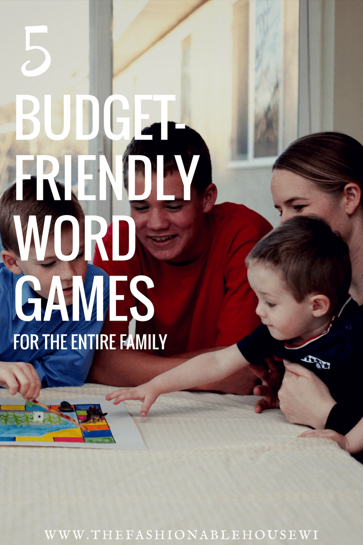 5 BUDGET FRIENDLY WORD GAMES FOR THE ENTIRE FAMILY