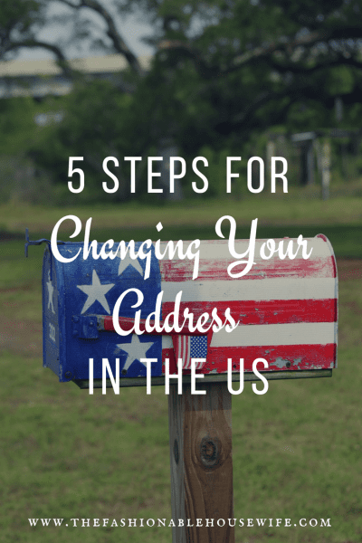 5 Steps For Changing Your Address In The US