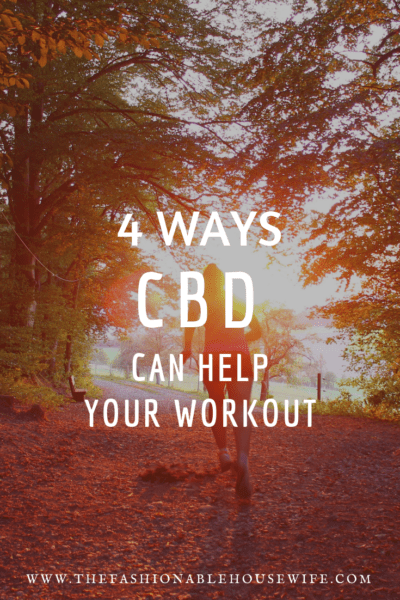 4 Ways CBD Can Help Your Workout