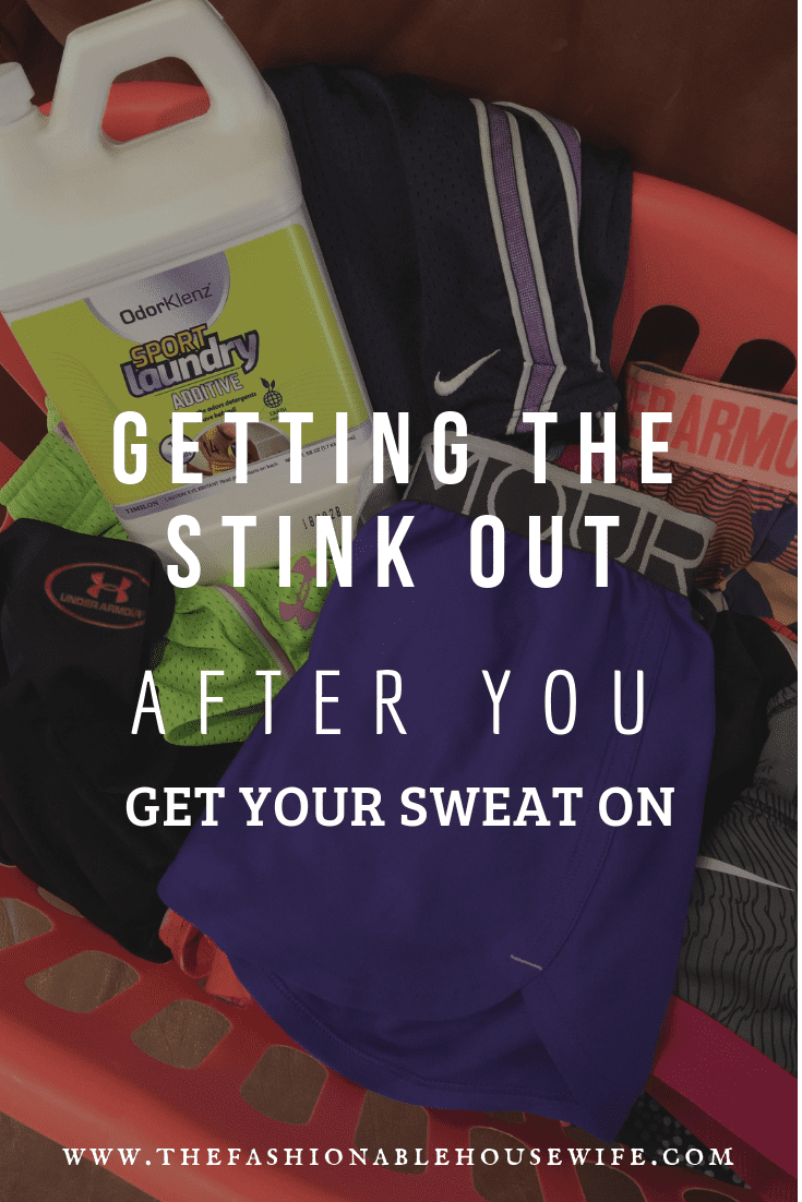 Getting the Stink Out After You Get Your Sweat On