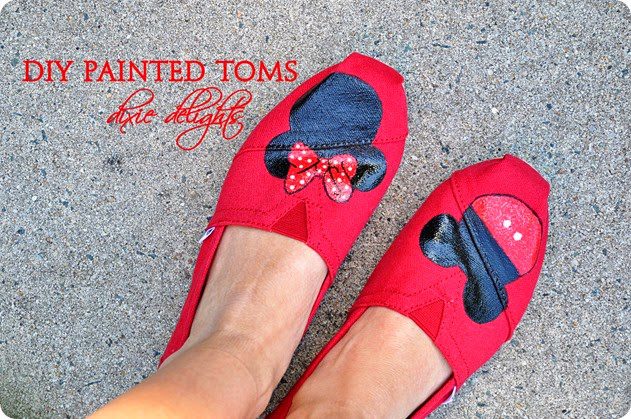 painted TOMS
