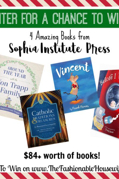 Enter To Win 4 Books From Sophia Press
