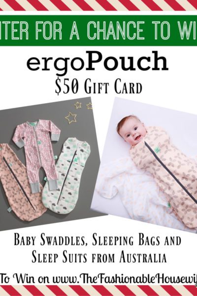 Enter To Win a $50 Gift Card for ergoPouch!