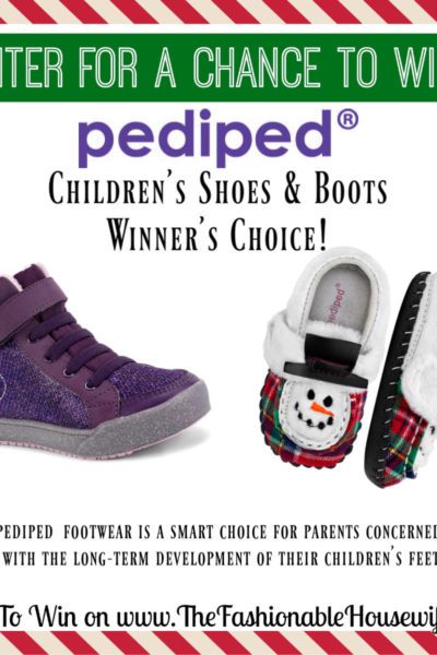 Enter To Win a Pair of Pediped Children's Shoes!