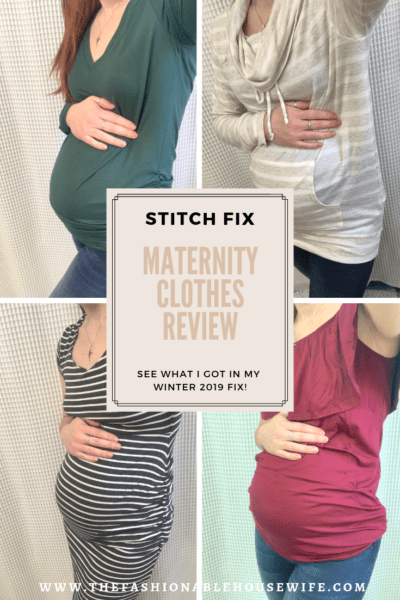 Stitch Fix Maternity Clothes Review for Winter 2019