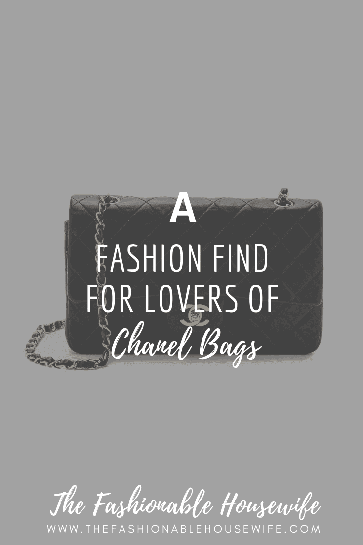 A Fashion Find For Lovers of Chanel Bags