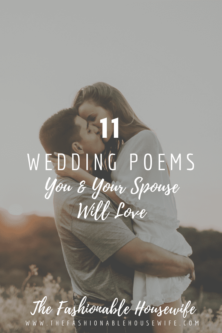 11 Wedding Poems You And Your Spouse Will Love