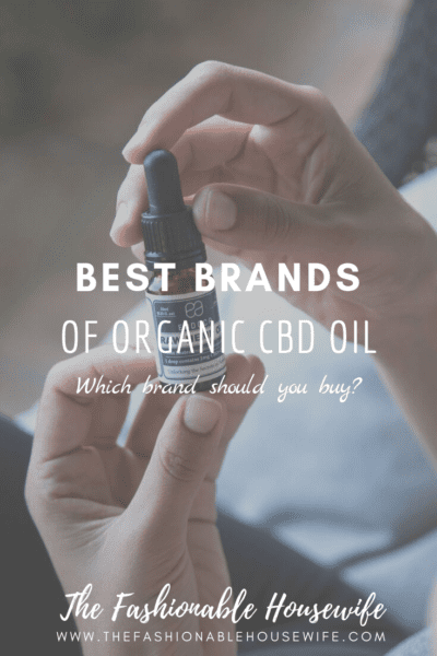 Best Brands Of Organic CBD Oil
