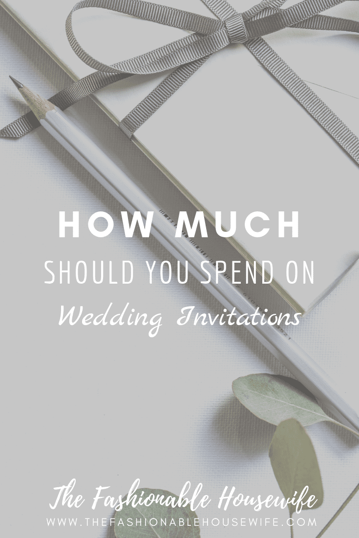 How Much Should You Spend on Wedding Invitations?
