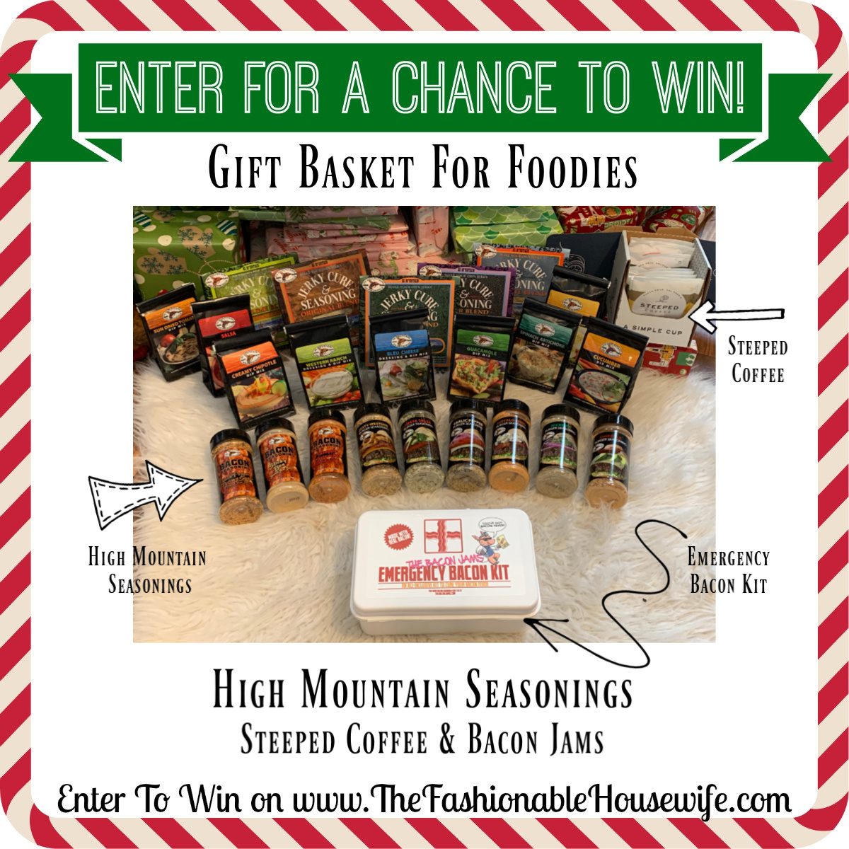 Enter To Win A Gift Basket For Foodies worth $185!