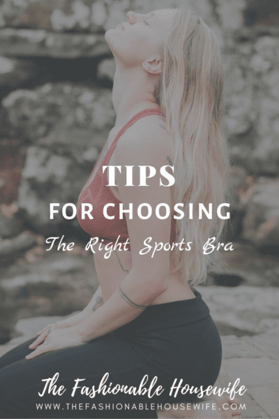 Tips For Choosing The Right Sports Bra