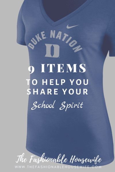 9 Items To Help You Share Your School Spirit