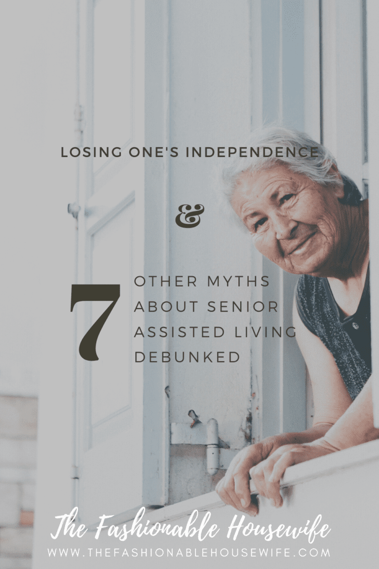Losing One's Independence and 7 Other Myths About Senior Assisted Living Debunked