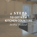 4 Steps To Get New Kitchen Counters In One Weekend