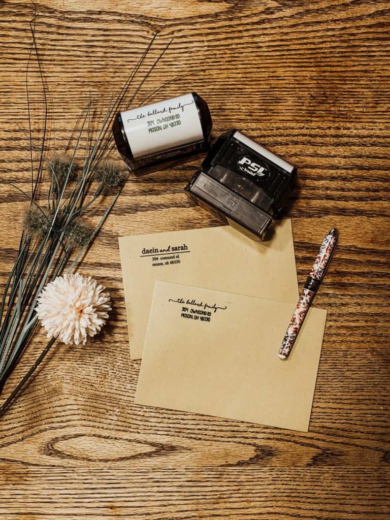 Custom Address Stamps from The Stamp Company