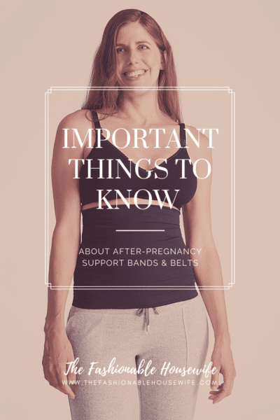Important Things To Know About After-Pregnancy Support Bands & Belts