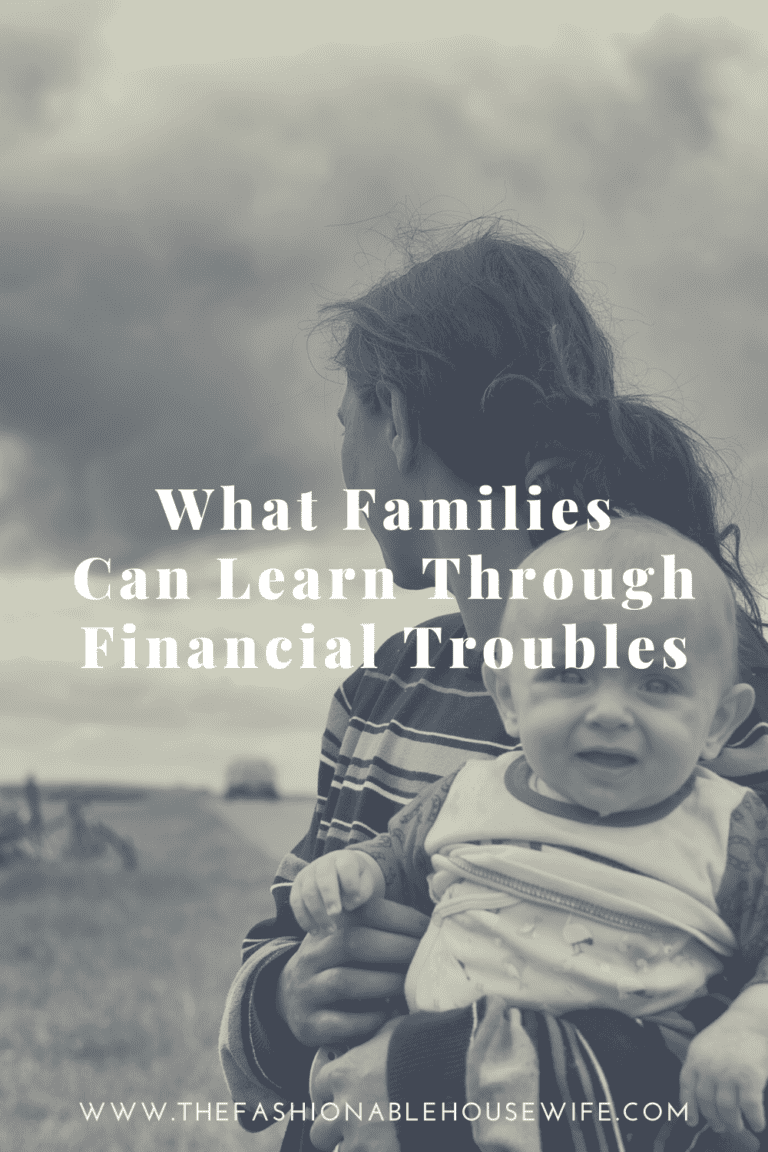 What Families Can Learn Through Financial Troubles