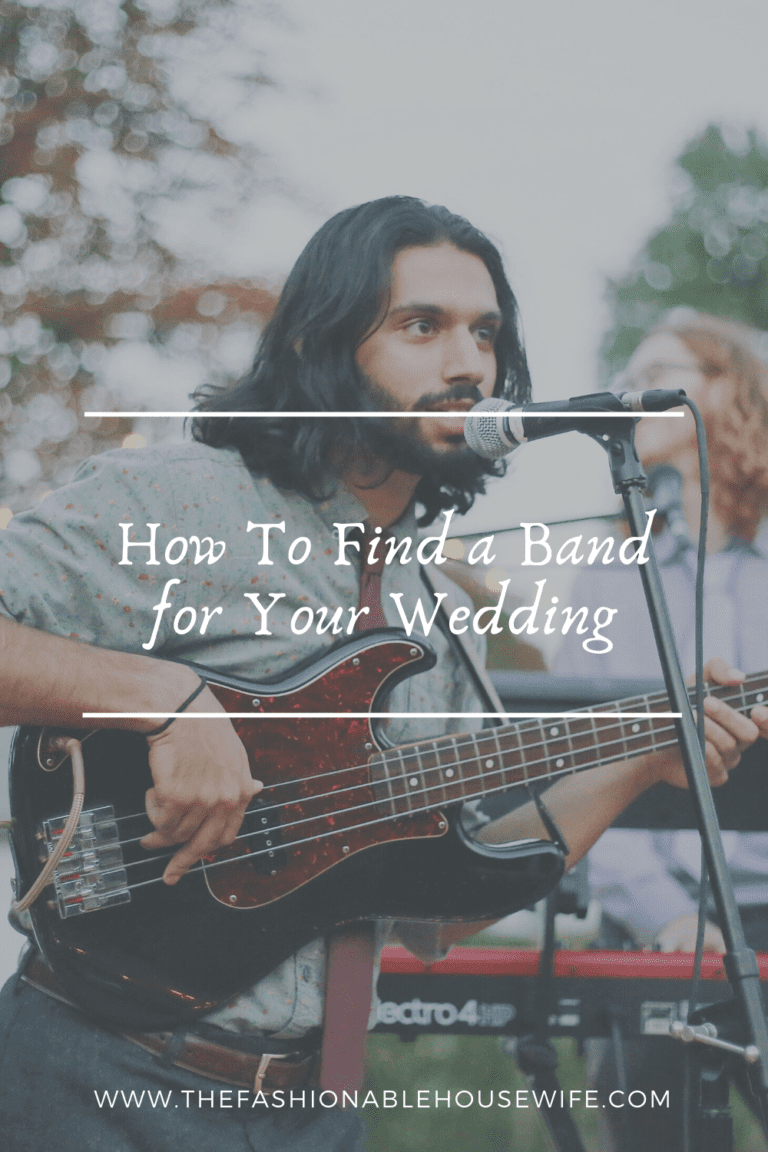 How To Find a Band for Your Wedding
