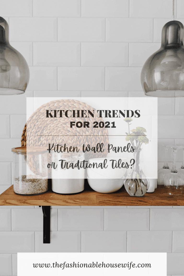 2021 Kitchen Trends: Kitchen Wall Panels or Traditional Tiles?