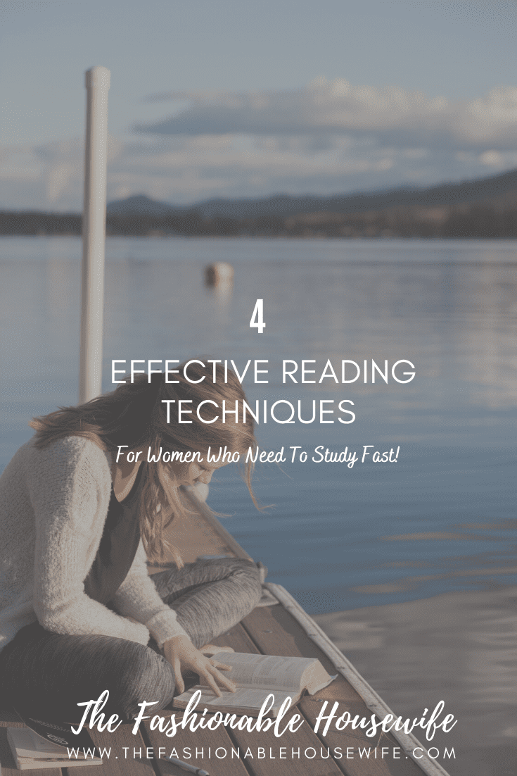 4 Effective Reading Techniques
