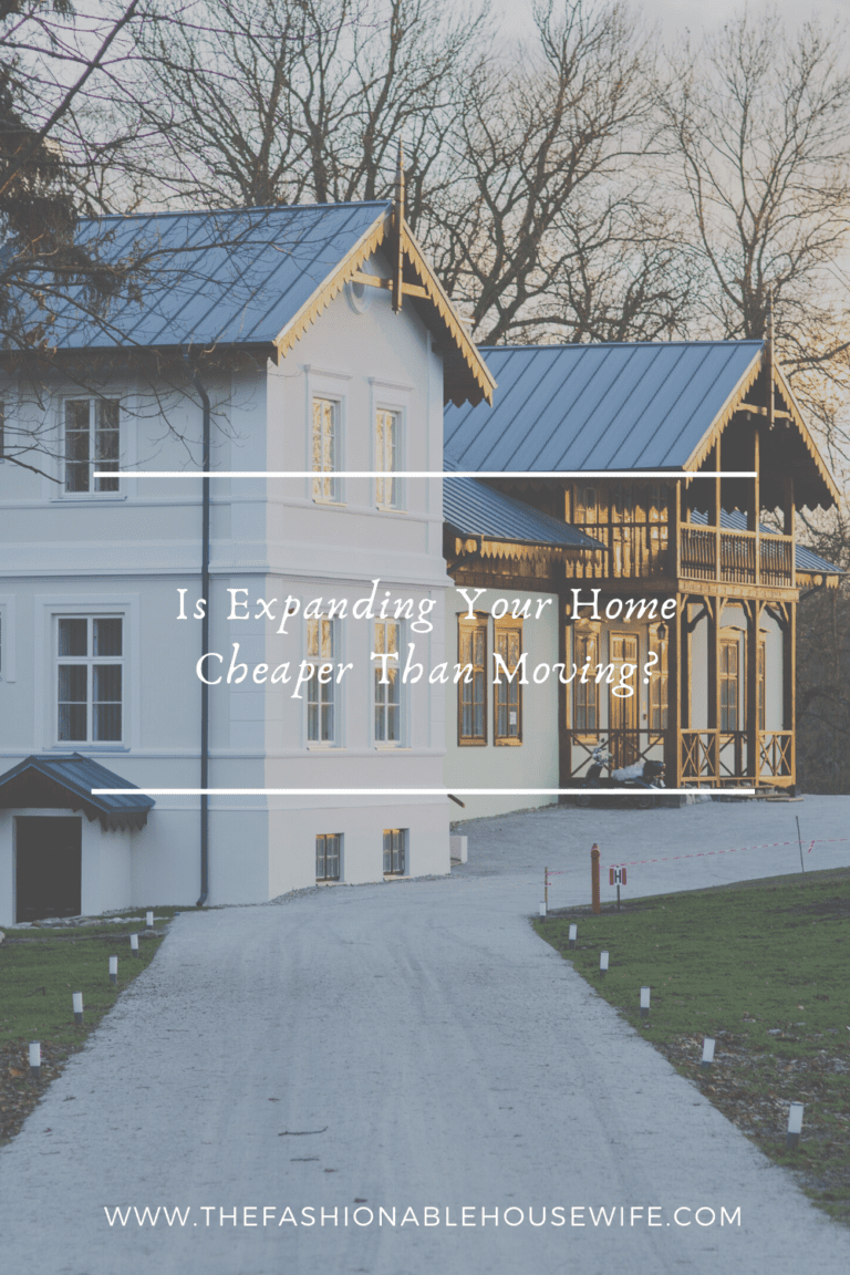 Is Expanding Your Home Cheaper Than Moving?
