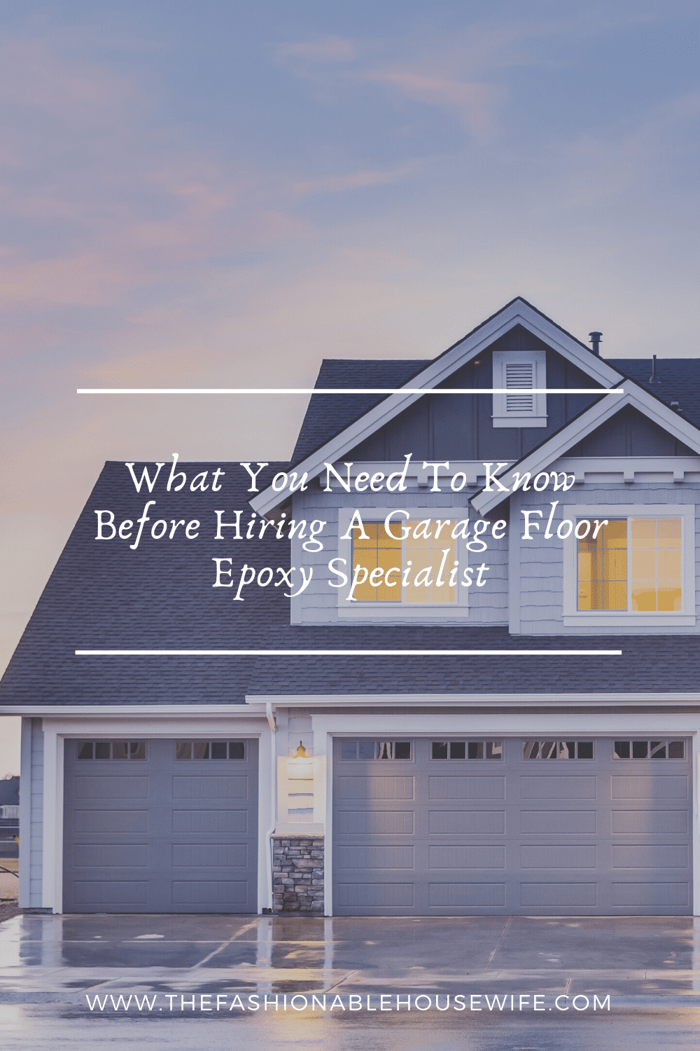 What You Need To Know Before Hiring A Garage Floor Epoxy Specialist