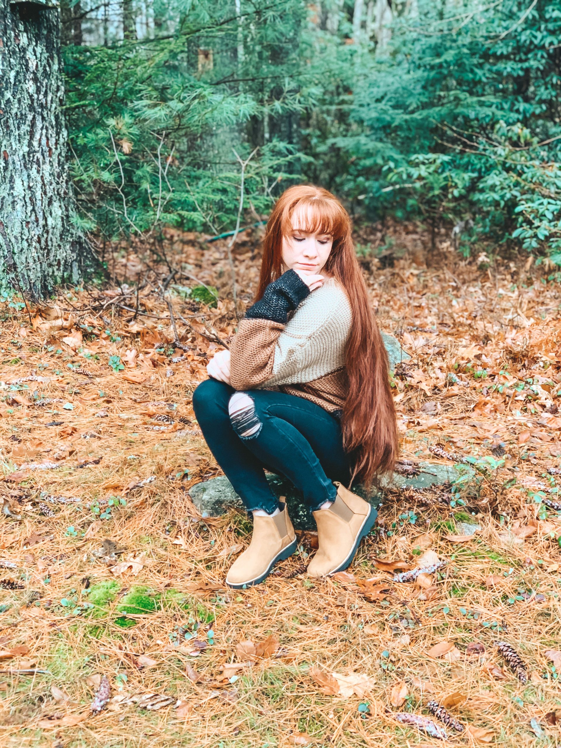 Today’s Outfit: Enjoiya Natura Ankle Booties