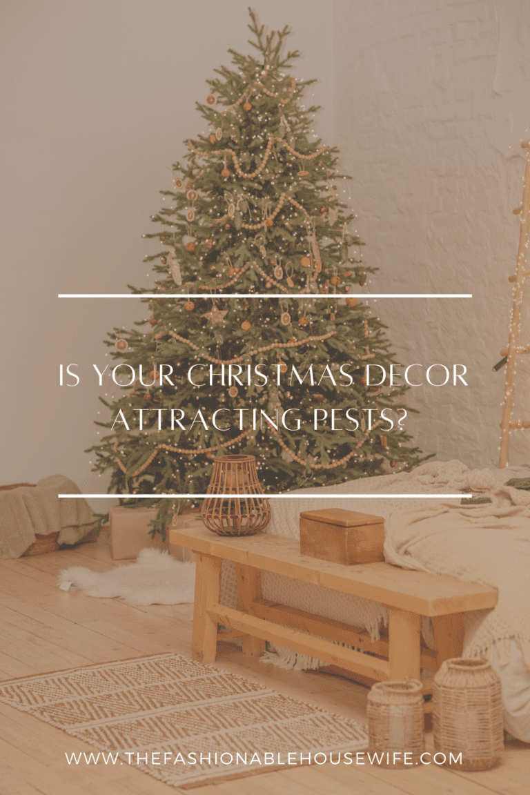 Is Your Christmas Decor Attracting Pests?