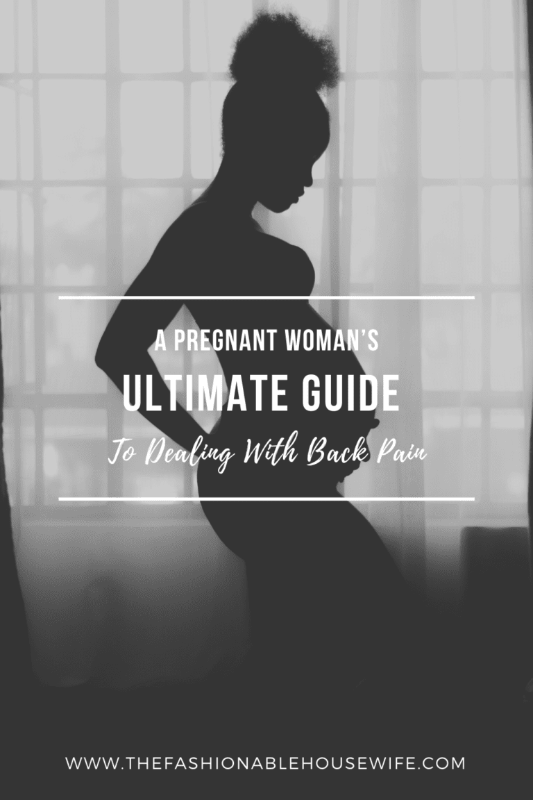 A Pregnant Woman’s Ultimate Guide To Dealing With Back Pain