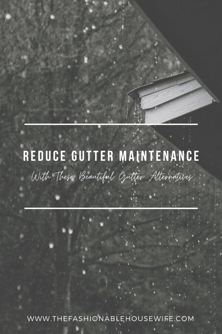 Reduce Gutter Maintenance With These Beautiful Gutter Alternatives