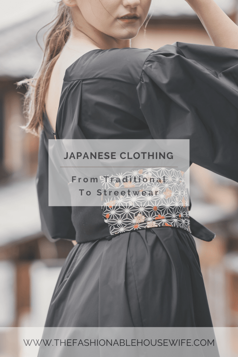 Japanese Clothing from Traditional to Streetwear