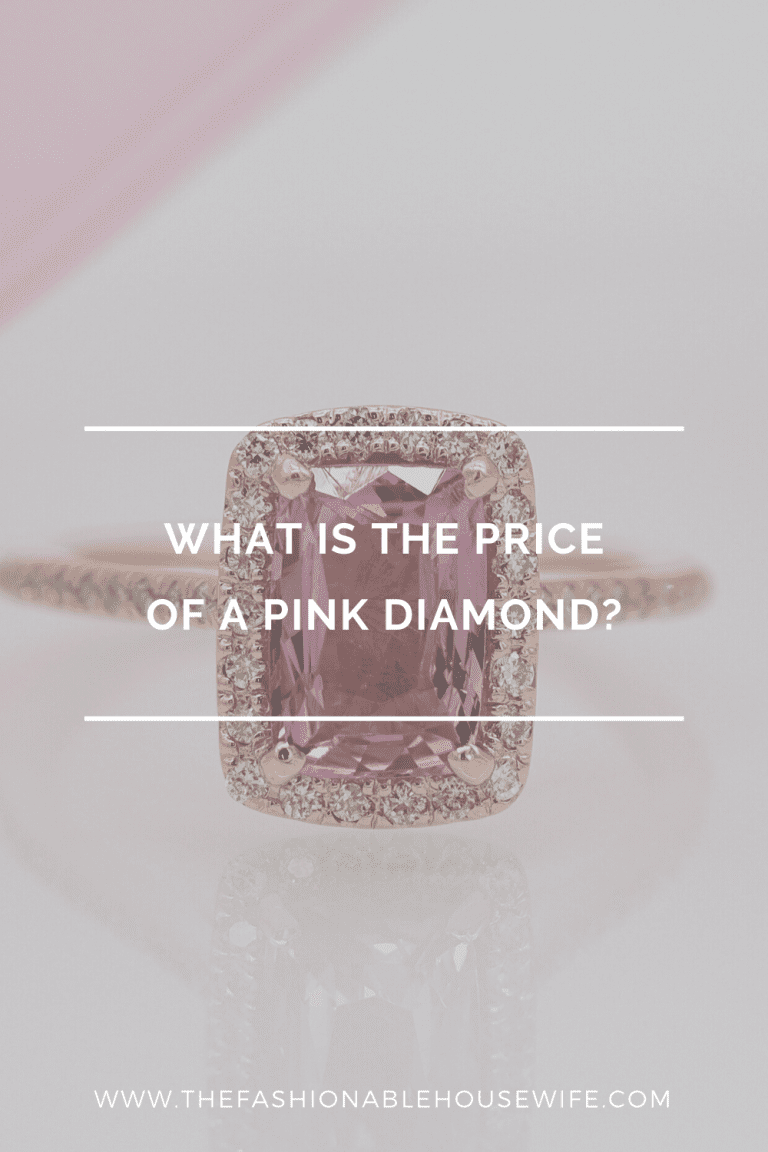 What is the price of a pink diamond?