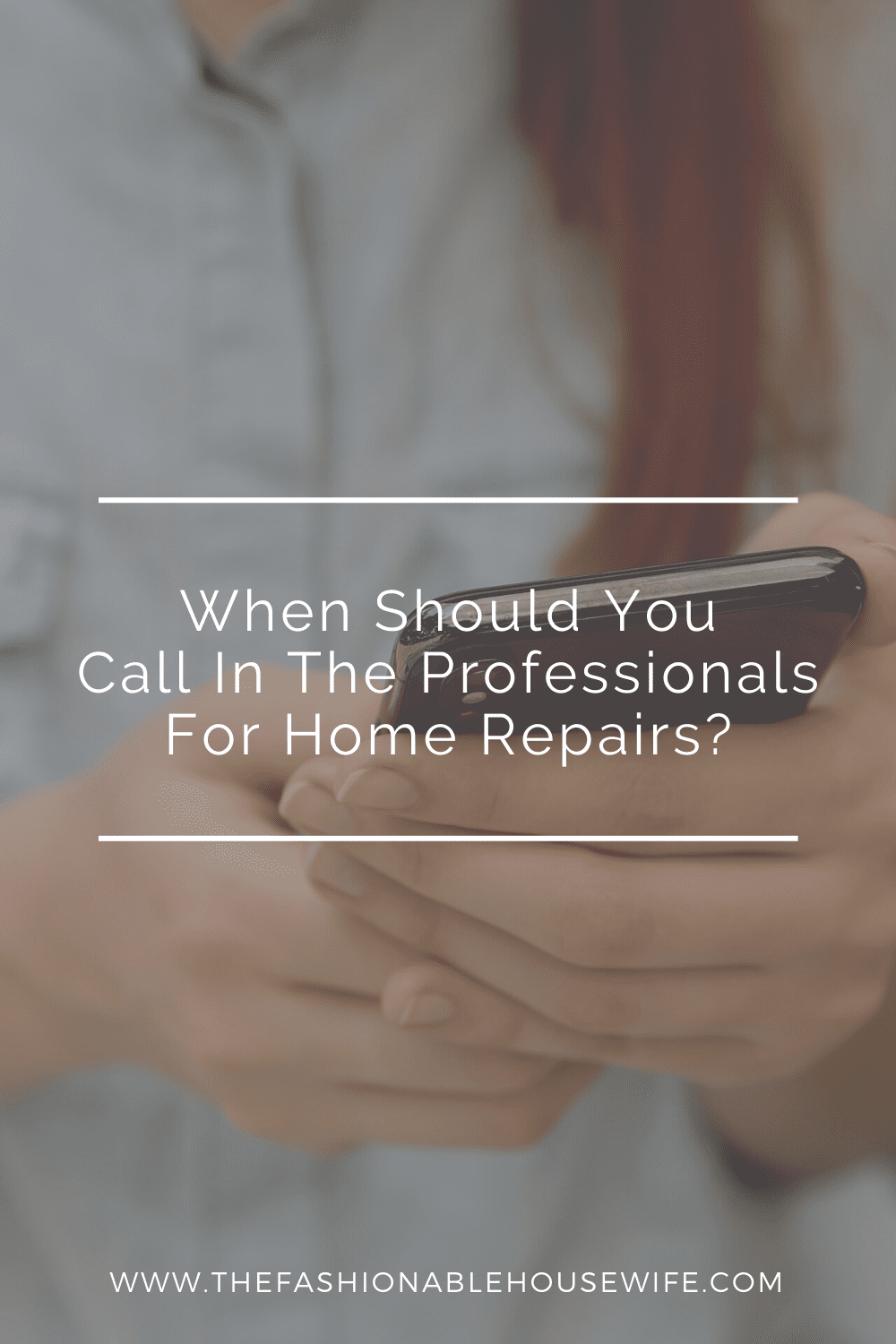 When Should You Call In The Professionals For Home Repairs?