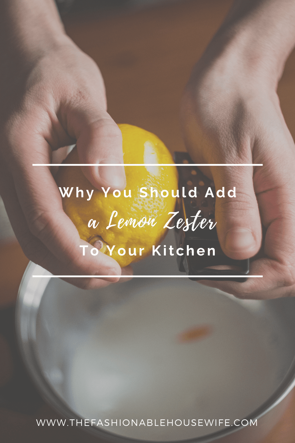 Why You Should Add a Lemon Zester to Your Kitchen