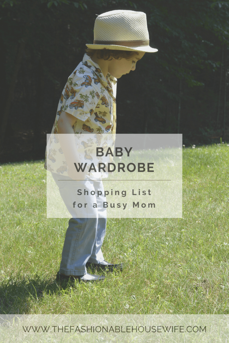 Baby Wardrobe: Shopping List for a Busy Mom