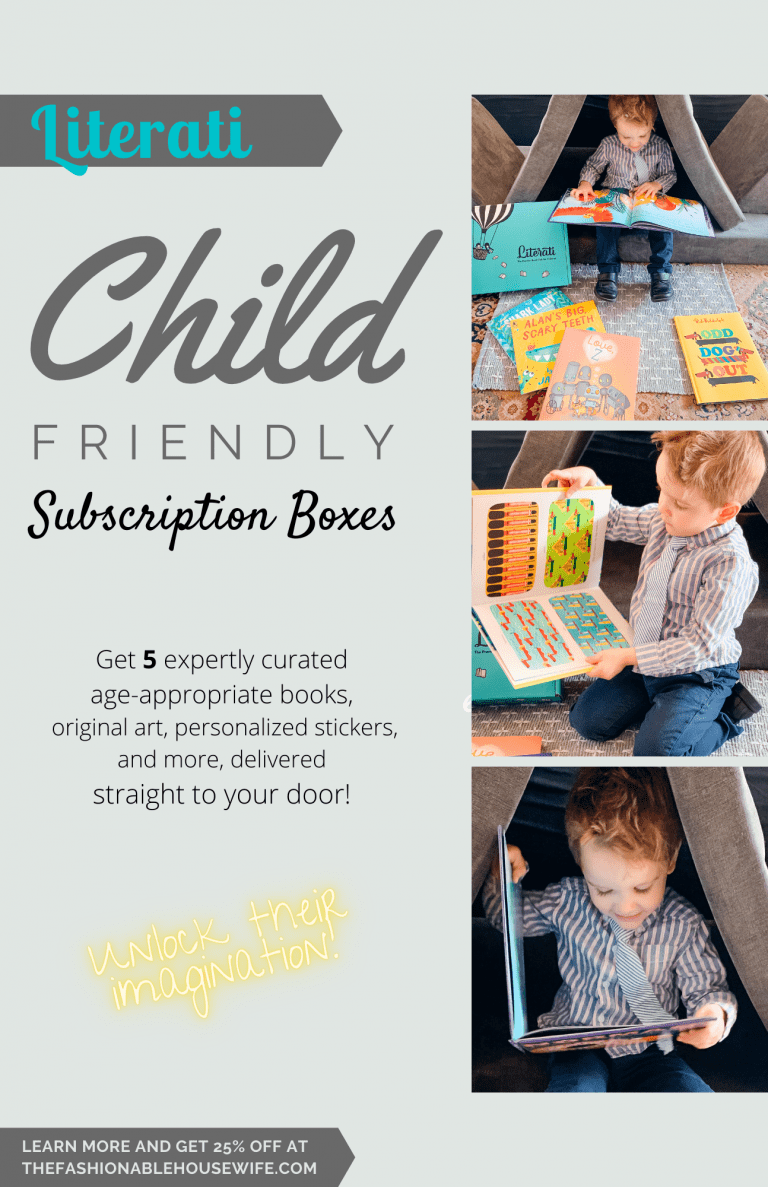 Unlock Their Imagination with A Literati Kid's Book Subscription Box!