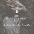 5 Home Improvement Tips To Live More Eco-Friendly