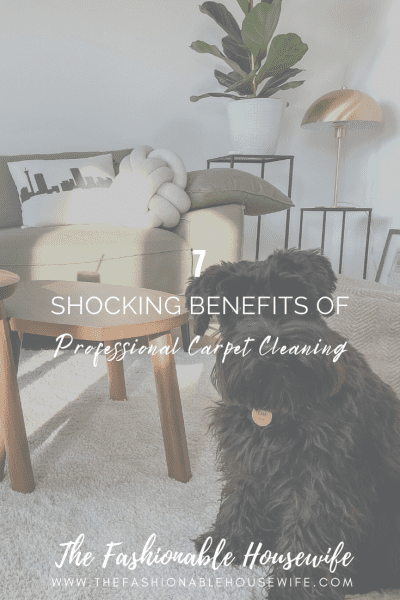 7 Shocking Benefits of Professional Carpet Cleaning