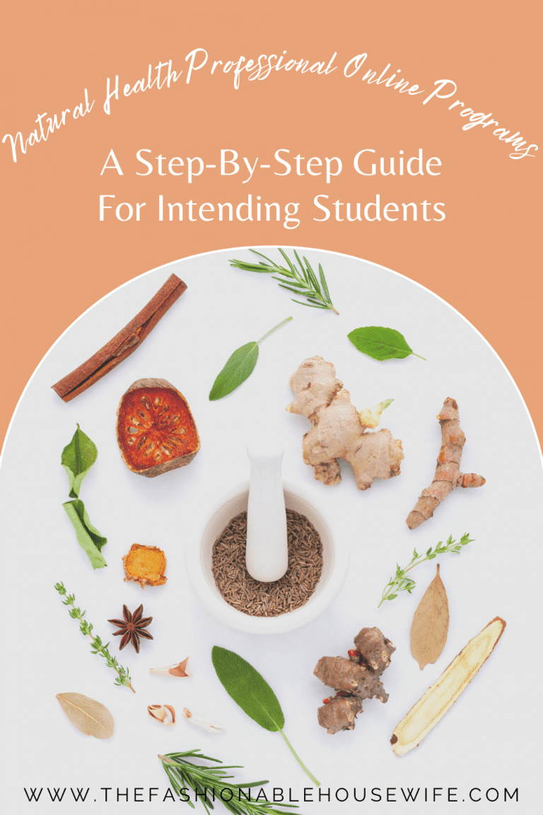Natural Health Professional Online Programs: A Step-By-Step Guide for Intending Students