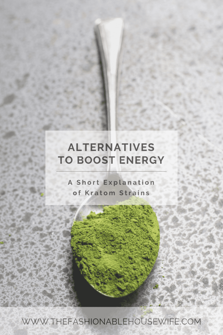 Alternatives to Boost Energy: A Short Explanation of Kratom Strains