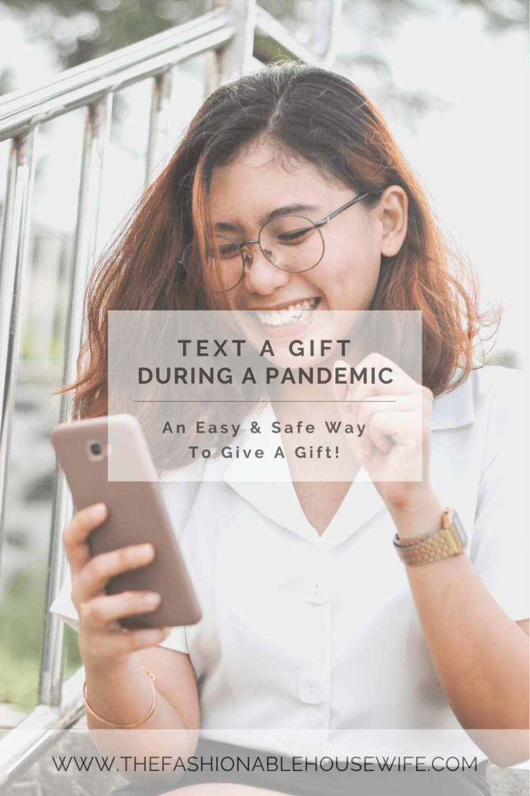 Text a Gift During a Pandemic: An Easy Way to Give