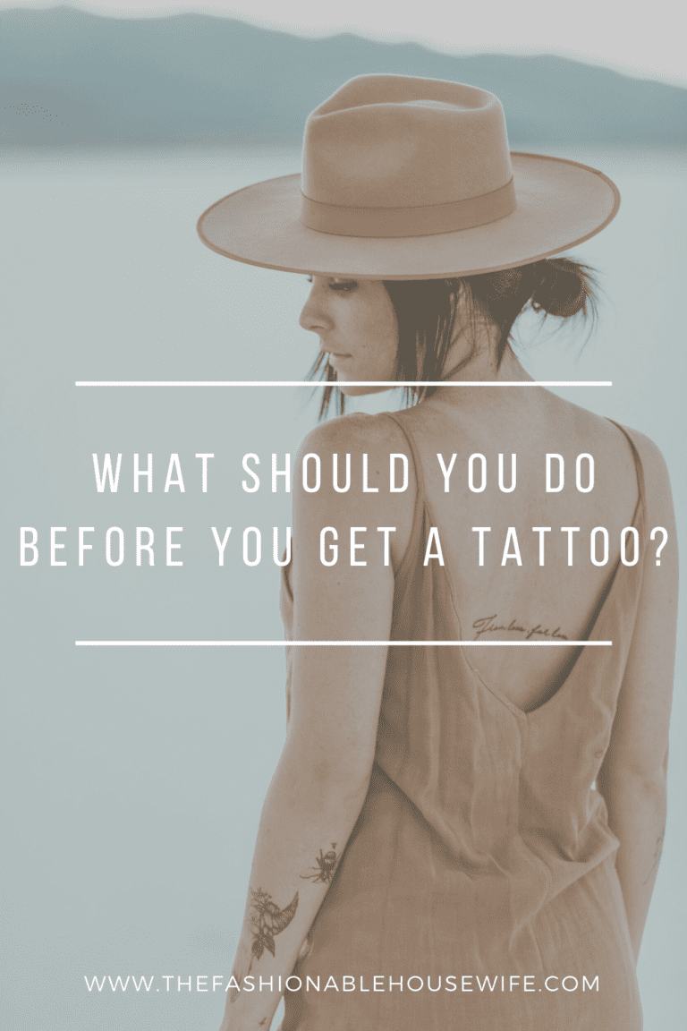What Should You Do Before You Get a Tattoo?