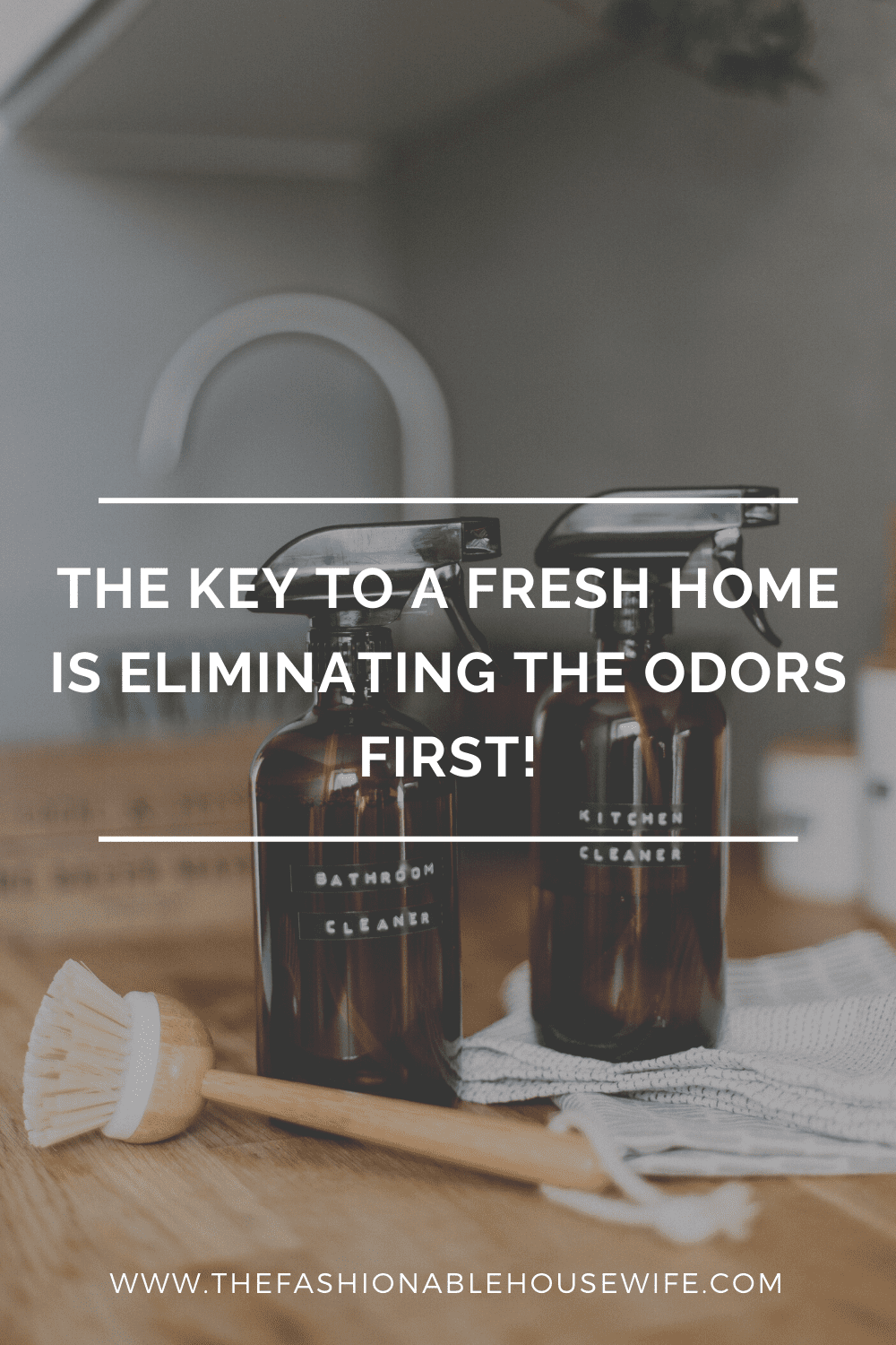 The Key To a Fresh Home is Eliminating the Odors First!