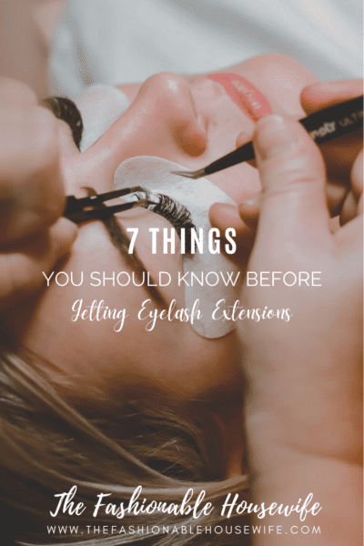 7 Things You Should Know Before Getting Eyelash Extensions