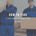 How to Find a Moving Company Job