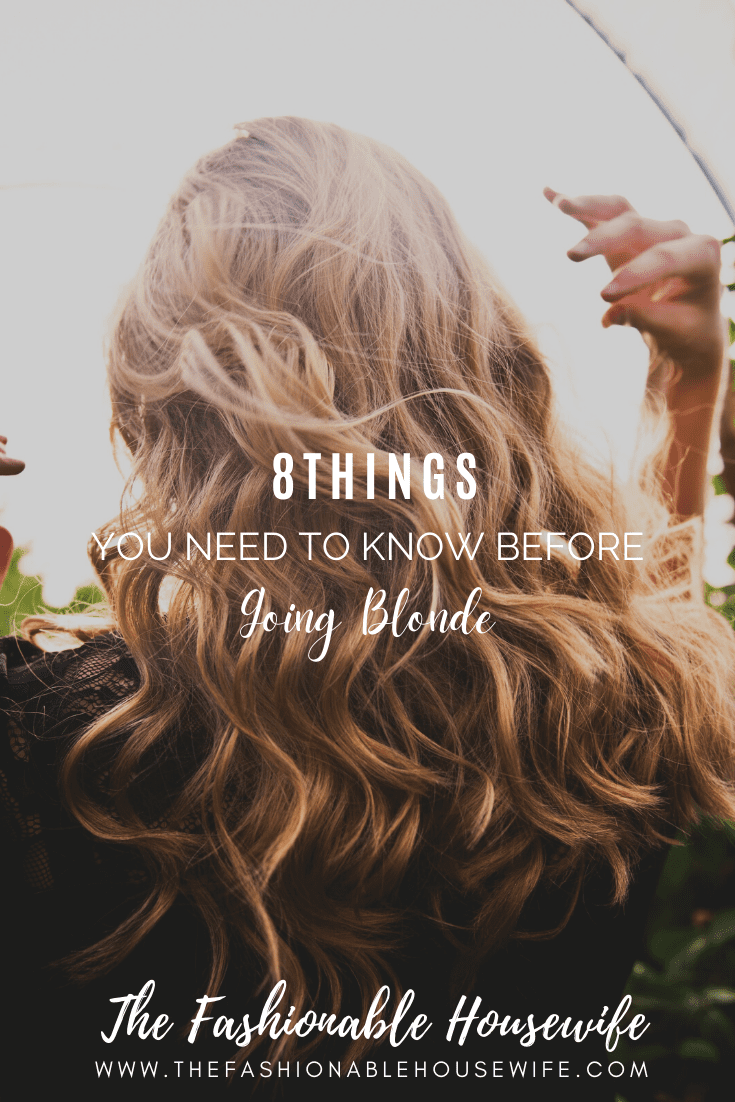 8 Things You Need to Know Before Going Blonde