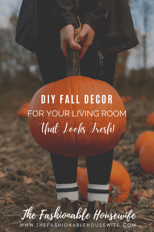 DIY Fall Decor For Your Living Room That Looks Fresh!