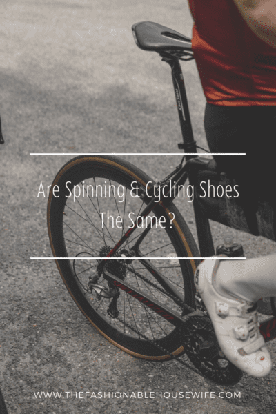 Are Spinning and Cycling Shoes the Same?