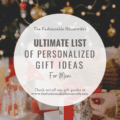 Ultimate List of Personalized Gift Ideas For Men
